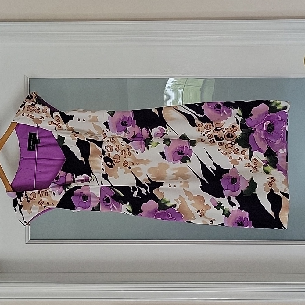 Multicolor Floral summer dress size 4